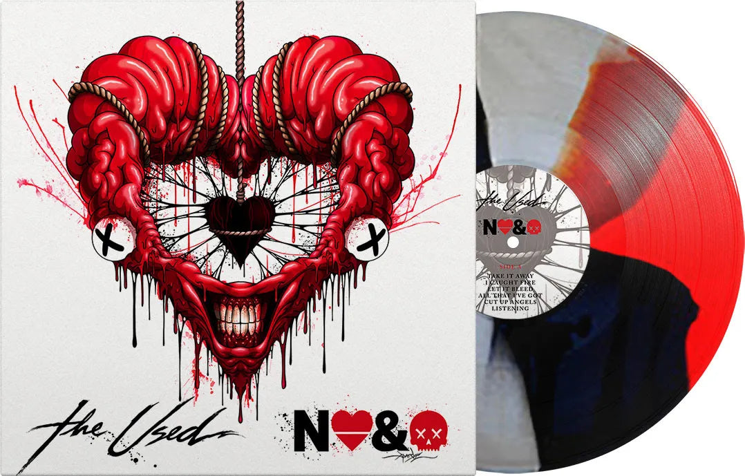 The Used - In Love And Death [Indie-Exclusive Red/Black/Clear Twist Vinyl]